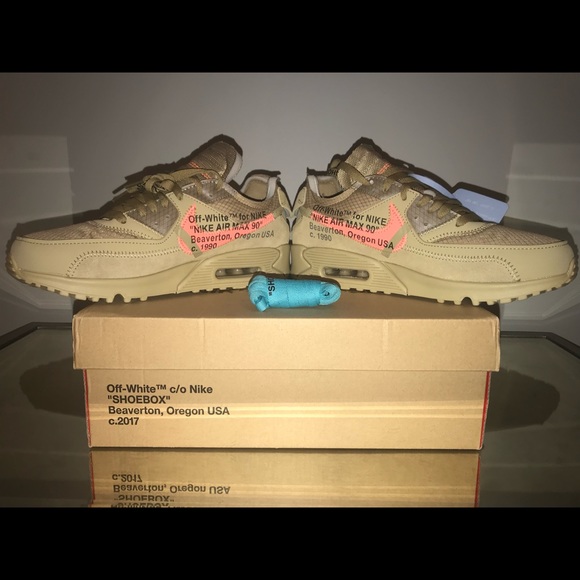 off white air max 90 box